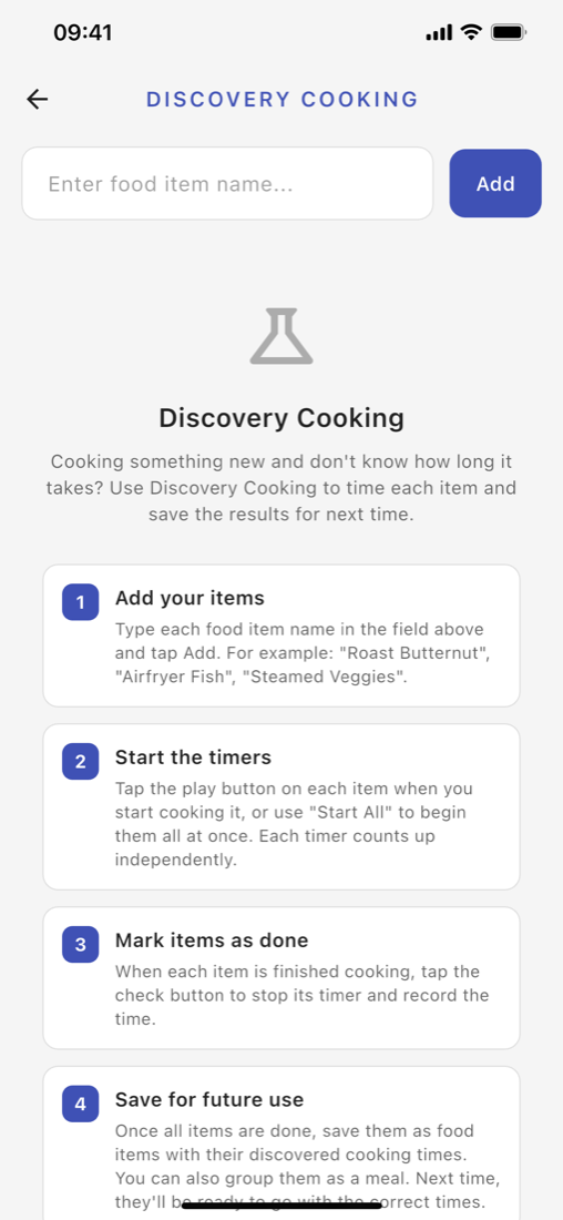 Discovery Cooking